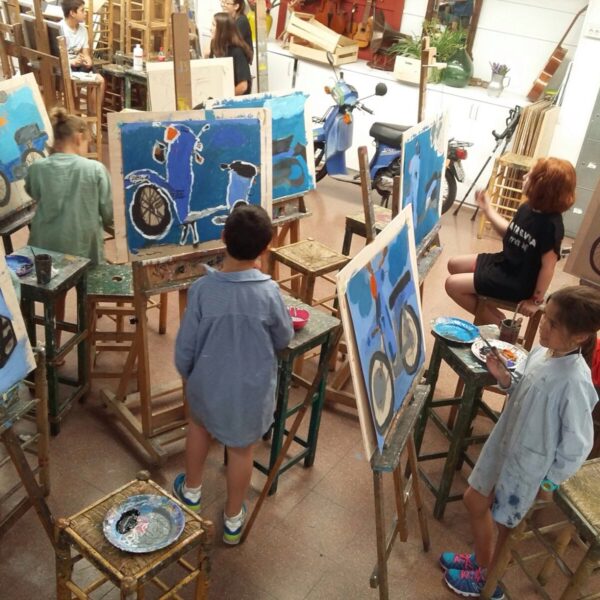 PLÀSTICA-DIBUIX-MITJANS del 27 al 31 de desembre de 9 a 13h